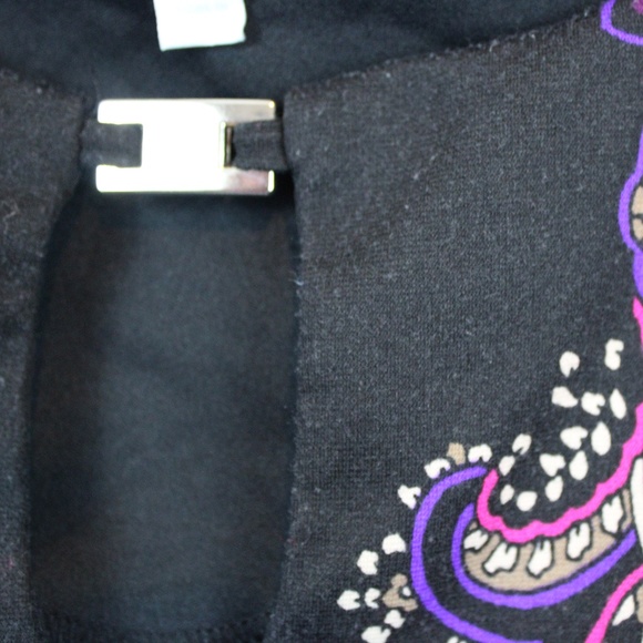 NEW YORK & COMPANY PURPLE PAISLEY SLEEVELESS SHEATH MINI DRESS P007 - Picture 2 of 8